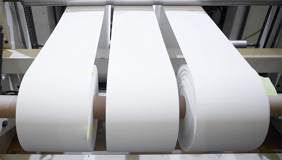 <span>Producció versàtil</span> de làmines flexibles